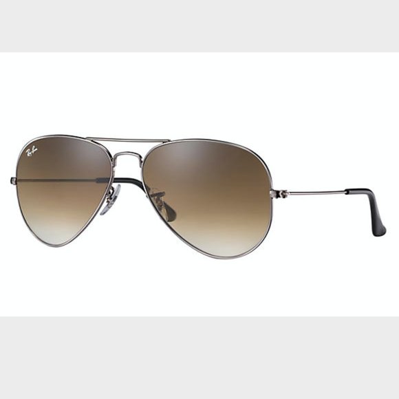 RAY-BAN-Aviator Light Brown Gradient Sunglasses main image 4